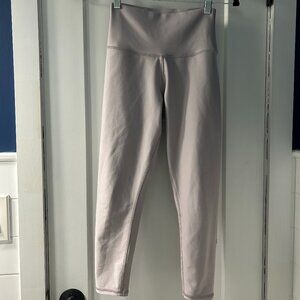 ALO Yoga Light lavender Gray Leggings